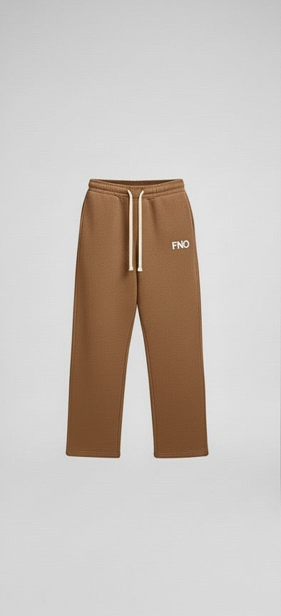 FNO Premium Fleece Sweatpants – Tan
