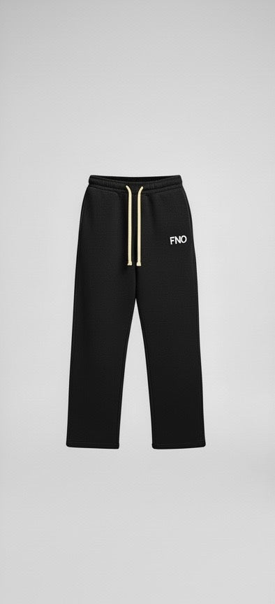 FNO Premium Fleece Sweatpants – Black
