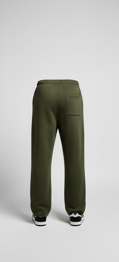 FNO Premium Fleece Sweatpants – Olive Green