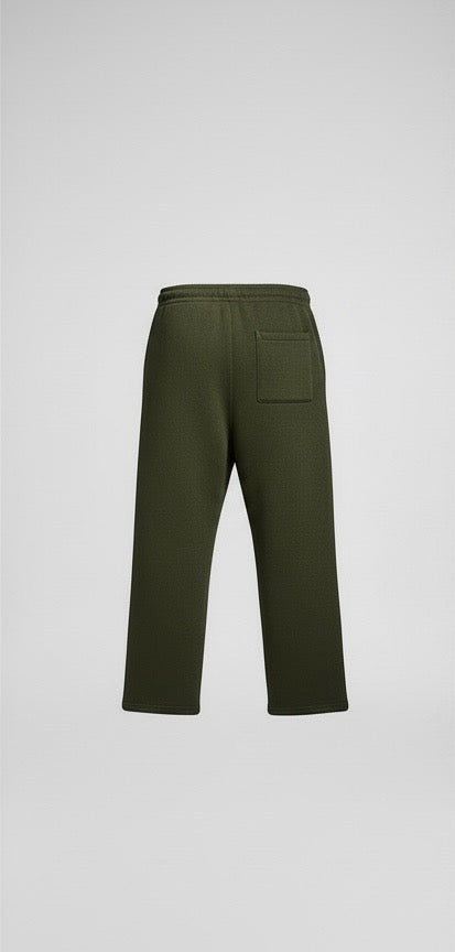 FNO Premium Fleece Sweatpants – Olive Green