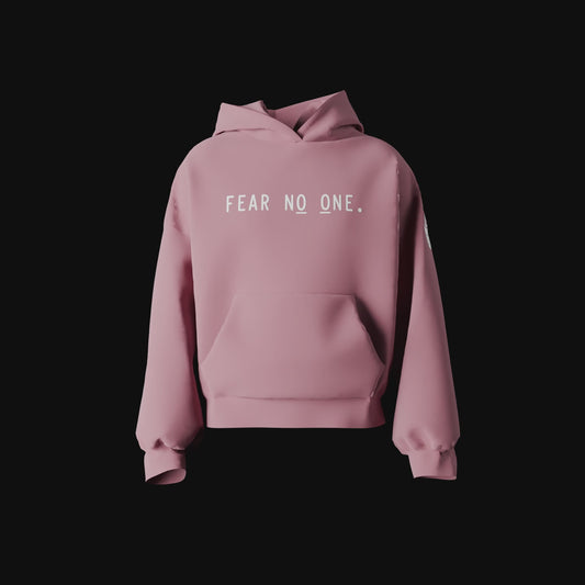 FNO Pink Streetwear Sweatsuit Top